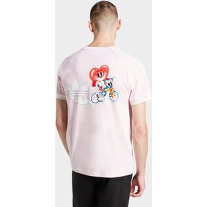 adidas Originals x Made By Nelson California T-Shirt, roze