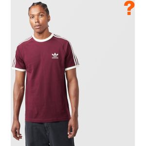 adidas Originals 3-Stripes California T-Shirt - size? exclusive, rood