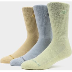 New Balance Logo Socks 3-Pack, meerkleurig