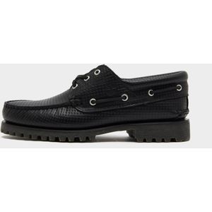 Timberland - Authentic Boat Shoe - Bootschoen - Black Full Grain W Dark Brown