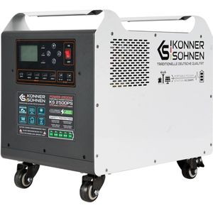 Könner & Söhnen - KS 2500PS - Krachtcentrale - Draagbaar - 6000 Oplaadcycli