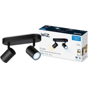 WiZ Imageo Opbouwspot - wittinten - 2 spots - Zwart