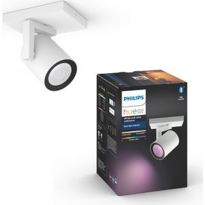 Philips Hue Argenta opbouwspot - White and Color - 1-spot wit