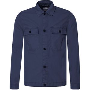 Campbell Irvine OverShirt Heren - Donkerblauw uni