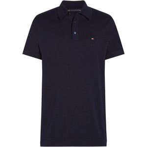 Tommy Hilfiger Menswear Polo Heren KM - Donker blauw