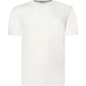 Dutch Dandies Dean T-Shirt Heren KM - Off White uni