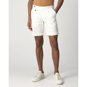 Dutch Dandies Short Heren - Wit uni