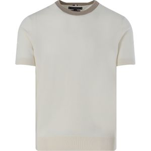 Tommy Hilfiger Menswear T-Shirt Heren KM - Beige