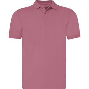 The BLUEPRINT Premium Polo Heren KM - Donker roze uni