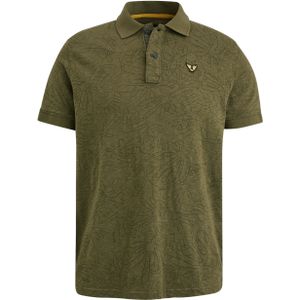 PME Legend Polo Heren KM - Licht bruin