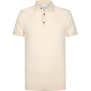 Profuomo Polo Heren KM - Wit