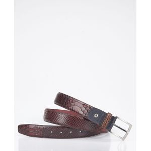 Floris van Bommel Geklede riem - Cognac