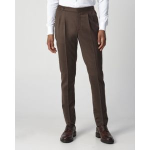 Dutch Dandies Portofino Pantalon Heren - Bruin uni