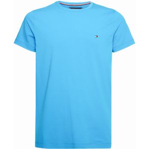 Tommy Hilfiger Menswear T-Shirt Heren KM - Licht blauw