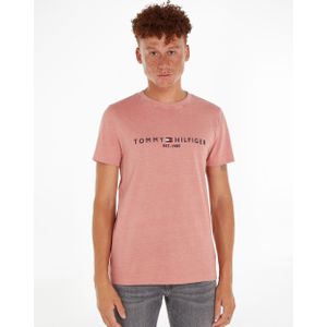 Tommy Hilfiger Menswear T-Shirt Heren KM - Roze