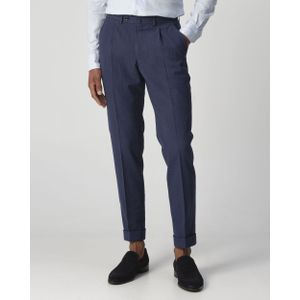 Dutch Dandies Prato Mix & Match Pantalon Heren - Navy dessin