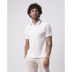 Campbell Warson Polo Heren KM - WHITE