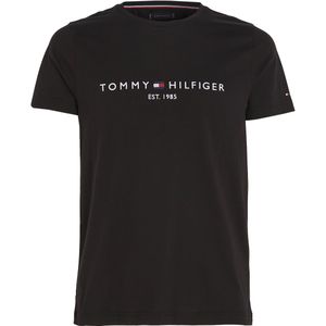 Tommy Hilfiger Menswear T-Shirt Heren KM - Zwart