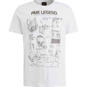 PME Legend T-Shirt Heren KM - Wit