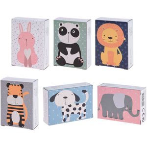 Mini Puzzel Dieren, 8st. - 36 Pakjes