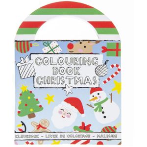 Kleurboek Met Stickers Kerstmis