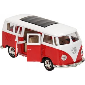 John Toy Volkswagen T1 Bus 1:38 10x4cm (1 Stuk) Assorti