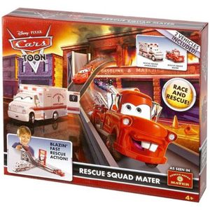 Cars Toon Rescue Squad Mater Track Set