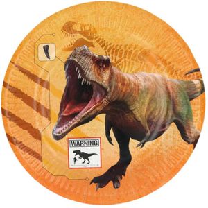 Bordjes Papier T-Rex 8st.