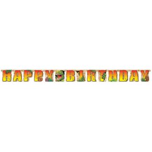 Dino Letterslinger Happy Birthday 220cm