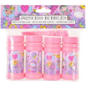 Bellenblaas Prinses, 4x60ml - 3 pakjes