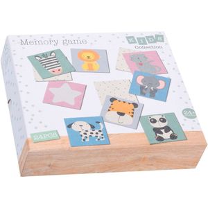 Tender Toys - Memo spel - Dieren - 24-delig