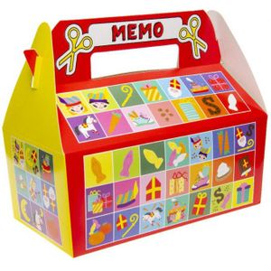 Menubox Sinterklaas Memory 22 x 12cm Karton 24st.