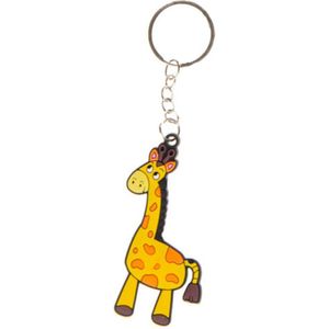 Sleutelhanger Wilde Dieren Giraffe