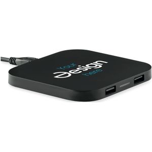 25 St. Kabellose Ladegeräte bedrucken | Kabelloses Ladegerät Tibor | Smartphones & Tablet | Vollfarbe