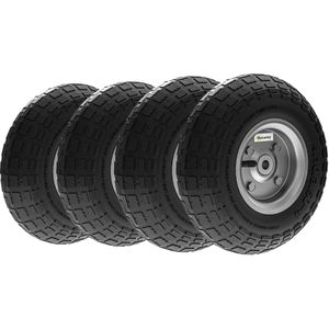 KOTARBAU® Banden voor de binnenband, kruiwagen, binnenband, 40 cm, versterkt rubber, 4,80/4,00-8, zwart, kruiwagenband, universeel voor tuinwagen