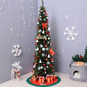 HOMCOM Kerstboom 390 takken met kunststof standaard groen 830-182