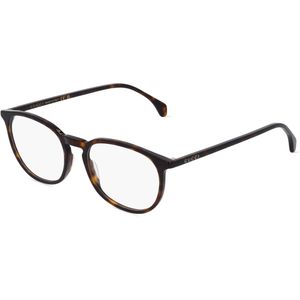 Gucci GG0551O Unisex-Brille inkl. Gläser Vollrand Panto Kunststoff-Gestell 55mm/19mm/150mm, braun