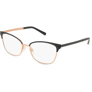 Michael Kors MK3012 Damen-Brille inkl. Gläser Vollrand Butterfly Metall-Gestell 51mm/17mm/135mm, schwarz