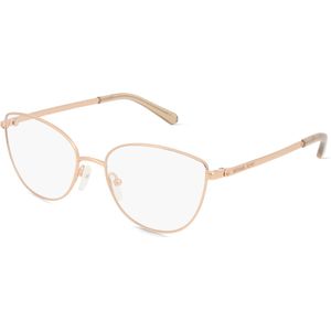 Michael Kors MK3030 Damen-Brille inkl. Gläser Vollrand Cateye Metall-Gestell 54mm/17mm/140mm, pink