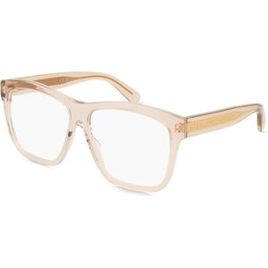 Stella McCartney SC50045I Damen-Brille inkl. Gläser Vollrand Eckig Kunststoff-Gestell 57mm/13mm/140mm, braun