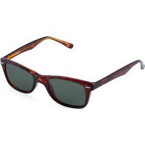 Fielmann MC 467 SUN CL Unisex-Sonnenbrille Vollrand Eckig Propionat-Gestell, braun