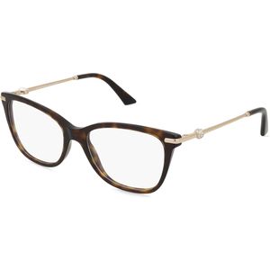 Jimmy Choo 0JC3007HB Damen-Brille inkl. Gläser Vollrand Eckig Acetat-Gestell 54mm/17mm/140mm, braun