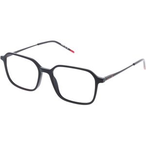 Hugo HG 1289 Herren-Brille inkl. Gläser Vollrand Mehreckig Acetat-Gestell 52mm/17mm/145mm, schwarz