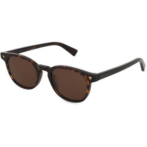 Bottega Veneta BV1253S Herren-Sonnenbrille Vollrand Panto Recycled Acetat-Gestell, braun