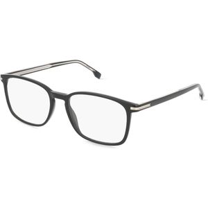 Boss 1727 Herren-Brille inkl. Gläser Vollrand Eckig Acetat-Gestell 42mm/18mm/145mm, schwarz