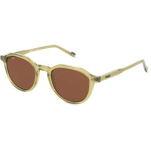 Zeiss ZS24543S Unisex-Sonnenbrille Vollrand Panto Acetat-Gestell, grün