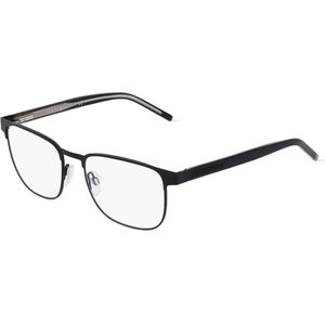 Tommy Hilfiger TH1943 Herren-Brille inkl. Gläser Vollrand Eckig Metall-Gestell 54mm/18mm/145mm, schwarz