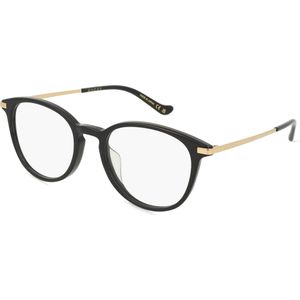 Gucci GG1466OA Unisex-Brille inkl. Gläser Vollrand Panto Acetat-Gestell 51mm/19mm/145mm, schwarz