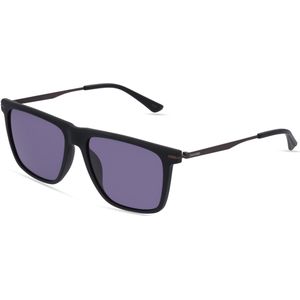 Calvin Klein CK22518S Herren-Sonnenbrille Vollrand Eckig Kunststoff-Gestell, schwarz