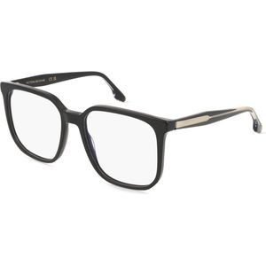 Victoria Beckham VB2673 Damen-Brille inkl. Gläser Vollrand Eckig Acetat-Gestell 54mm/17mm/140mm, schwarz